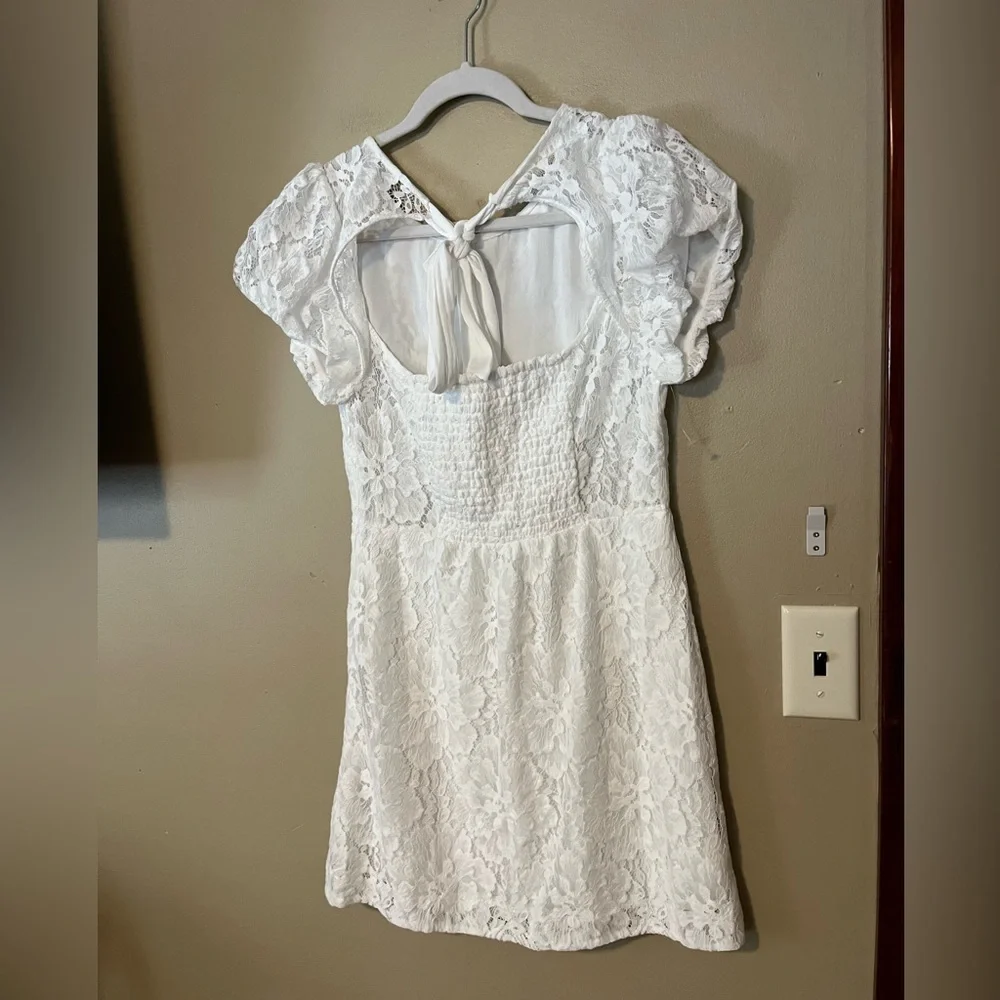 Free People Hailee Lace Mini Dress